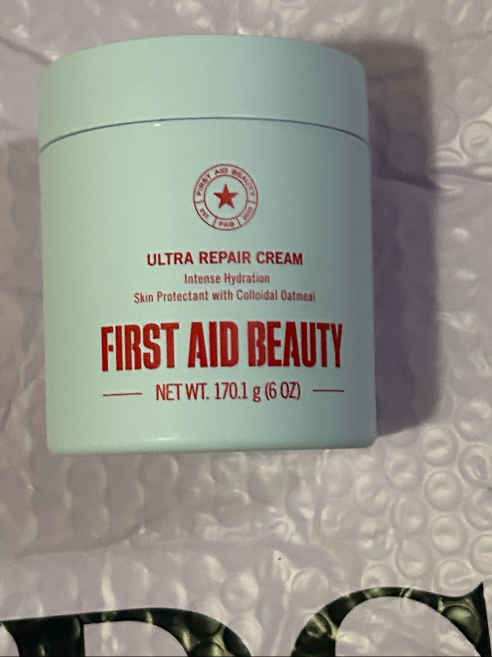 First Aid Beauty Ultra Repair Cream - White Jar with Red Text